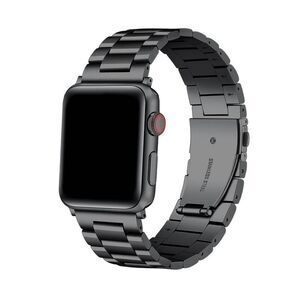 Posh Tech -  Maxwell Stainless Steel Smart Watch Band Black